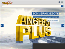 Tablet Screenshot of mafell.de